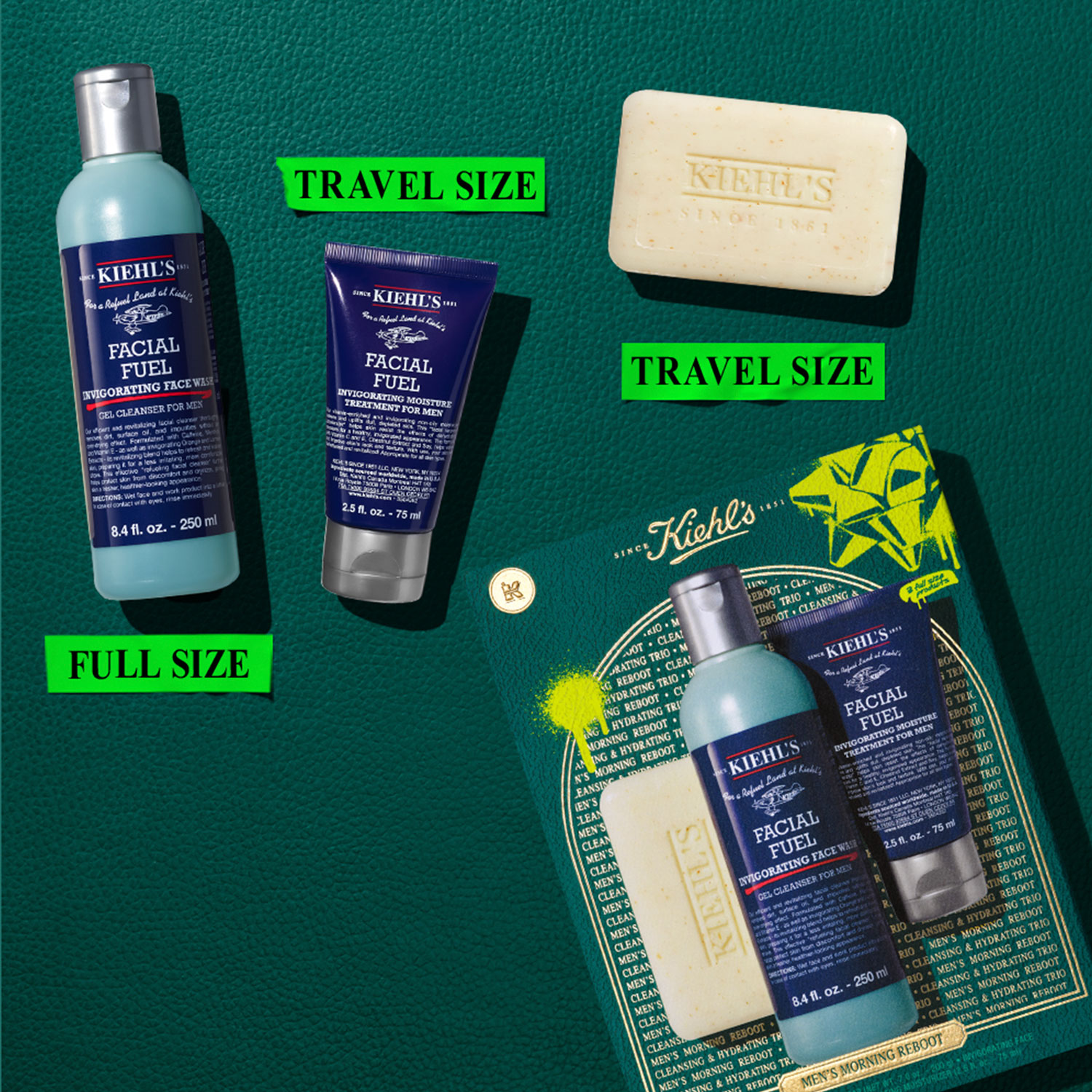 SET MENS ENERGIZING ESSENTIALS (SET ESENCIAL PARA HOMBRE)